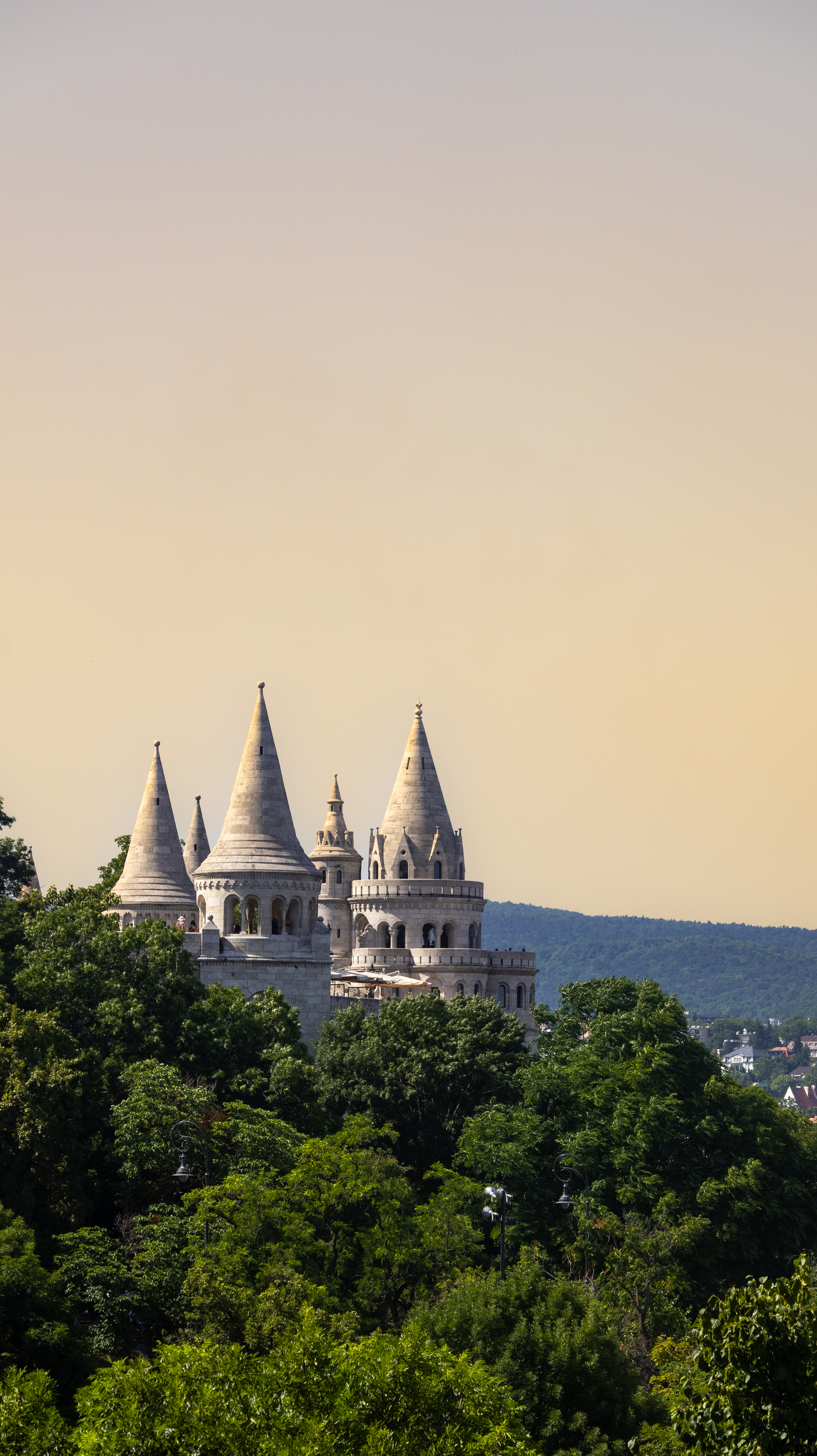 Fisherman's Bastion towers, Budapest, Hungary